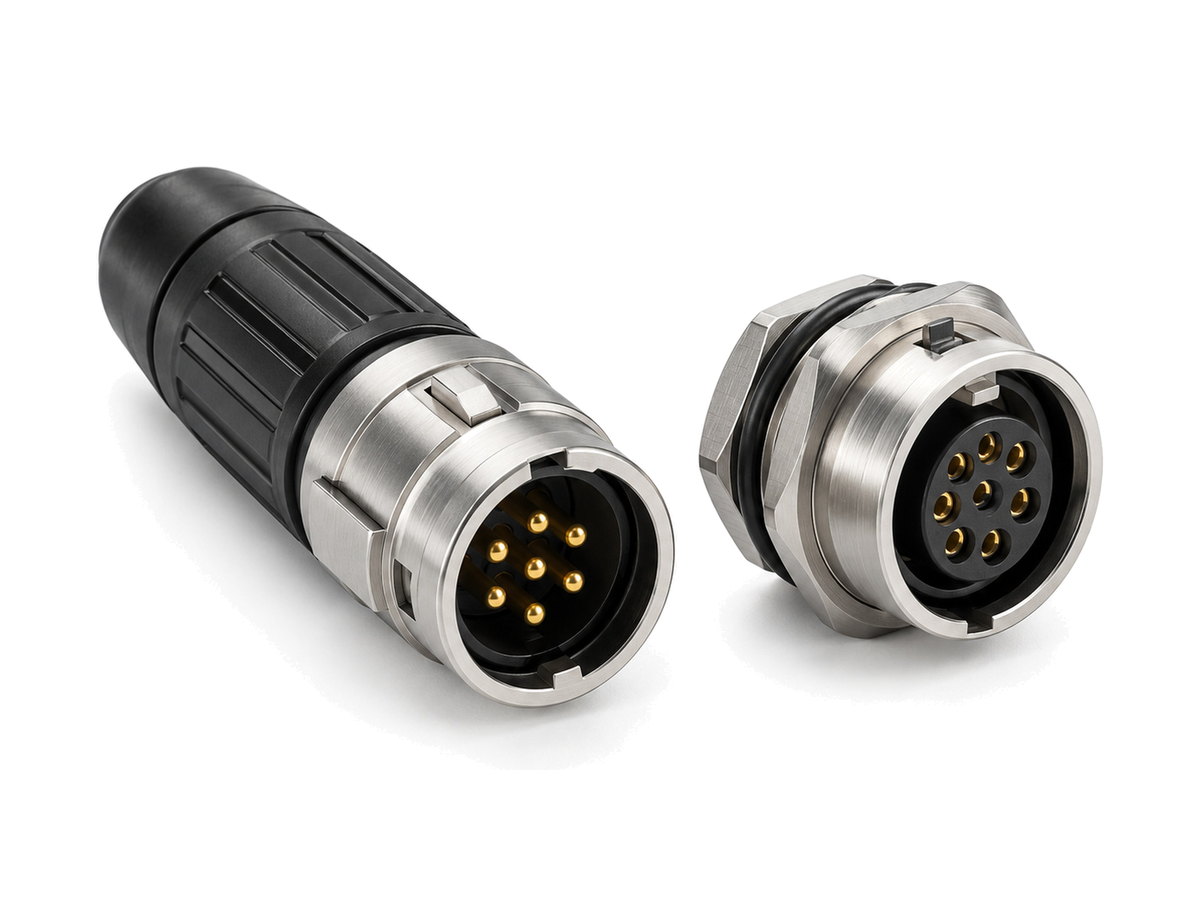 SA-series IP67 cable connectors