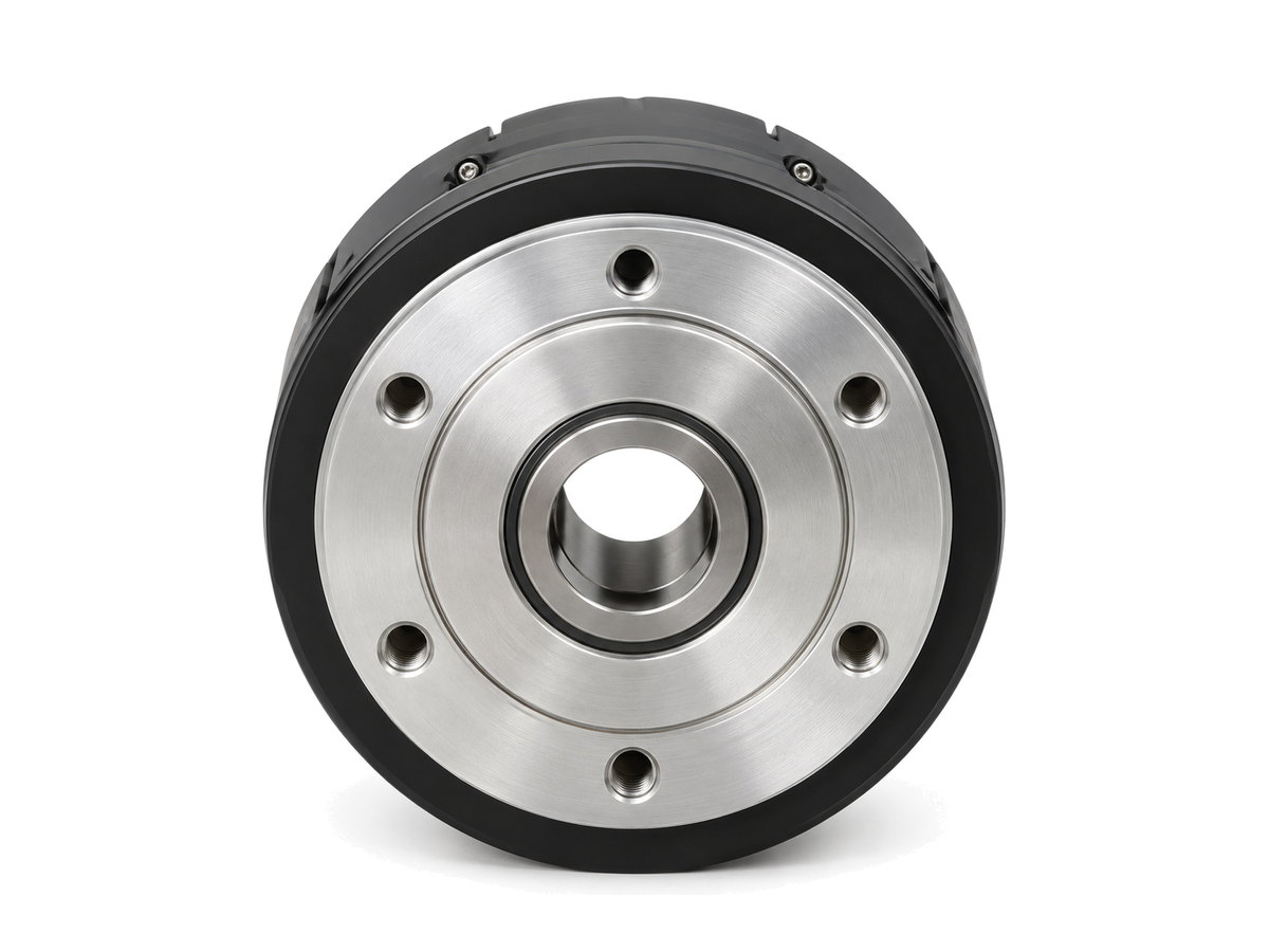 Output flange with keyed hub